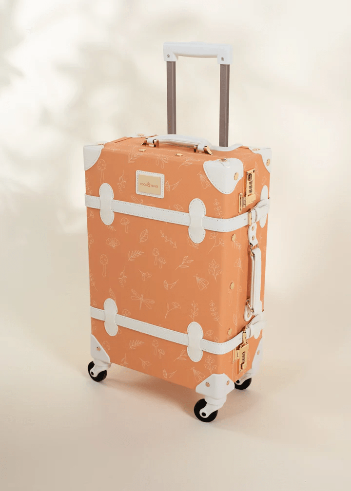Coco Village Vegan Leather CarryOn Suitcase Nature