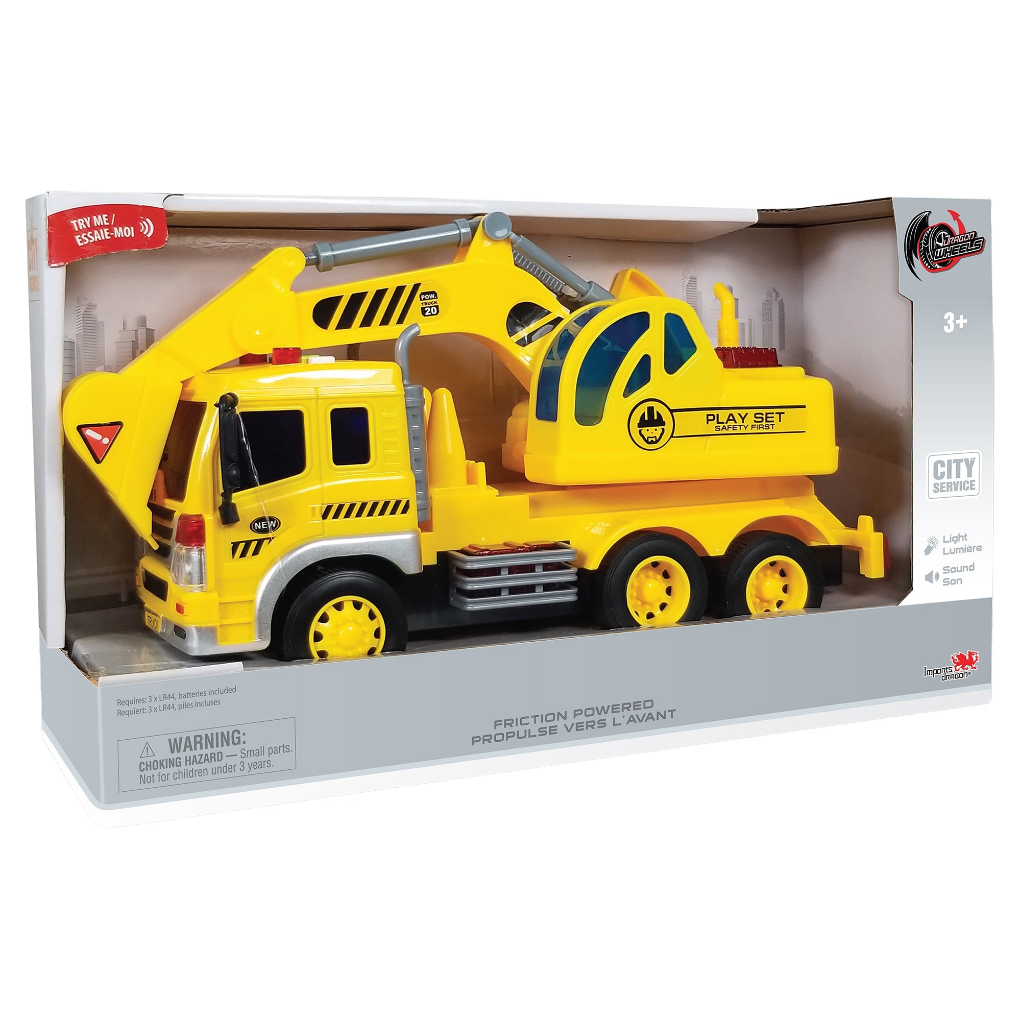 Dragon Wheels Excavation Truck City Service