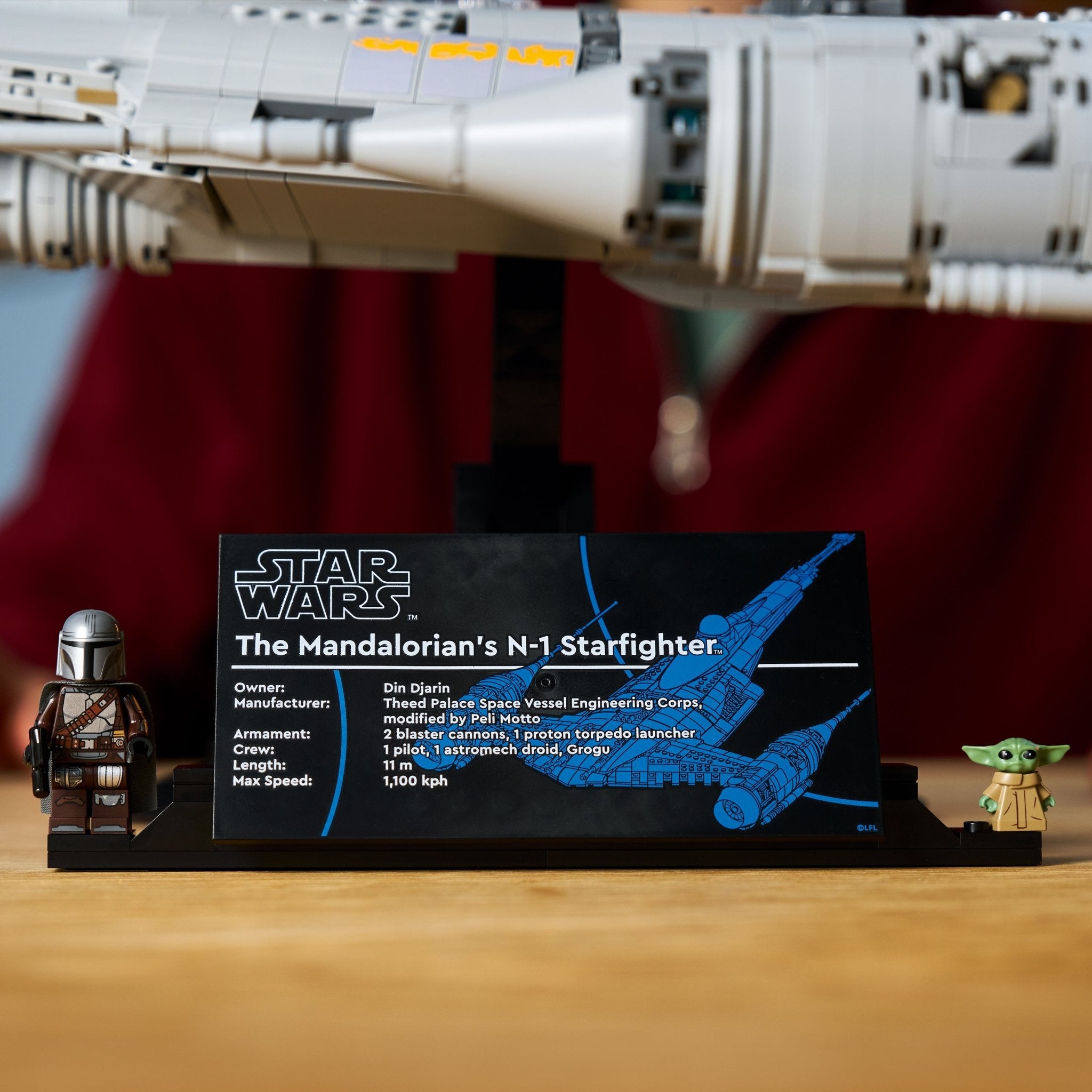 Hot LEGO® Star Wars The Mandalorian's N-1 Starfighter 75442 - Image 4