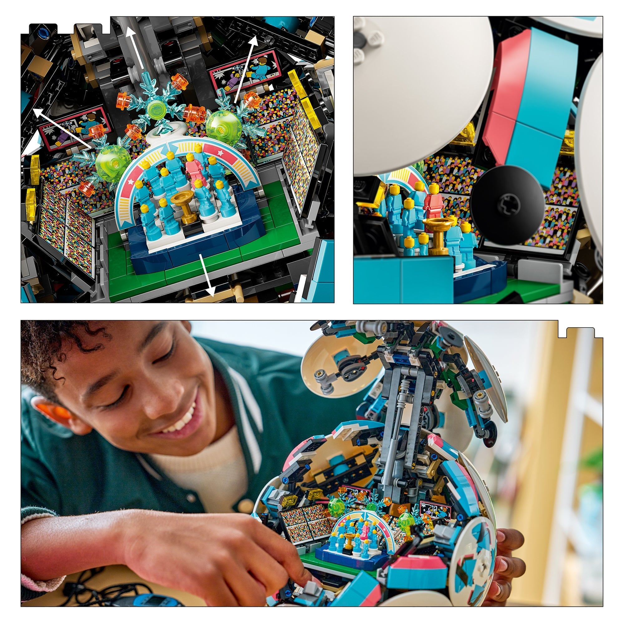 LEGO® Editions Soccer Ball Kids Building Toy 43019 - Image 6