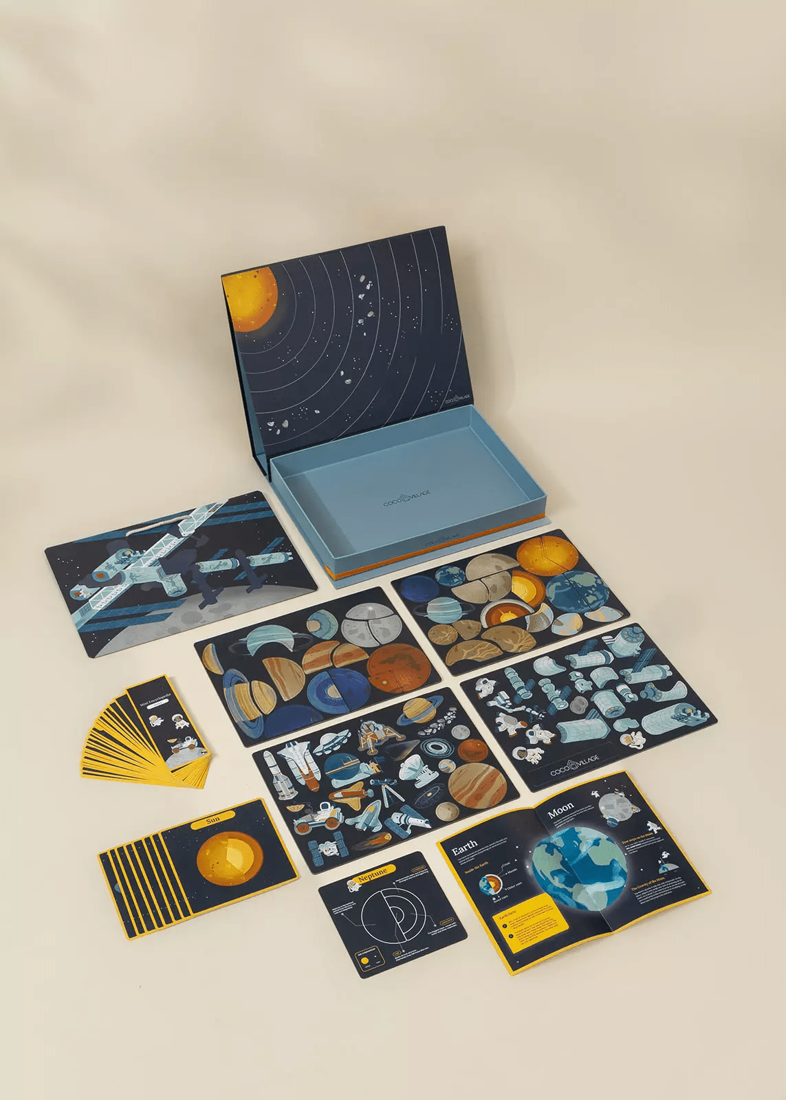 Coco Village Interactive & Magnetic Encyclopedia – Space Discovery (English Version) - Image 3