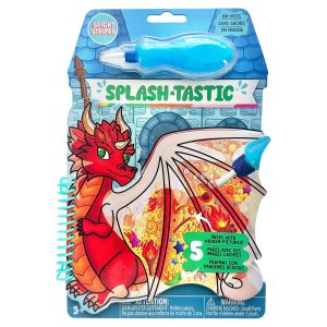 Bright Stripes Splash-Tastic Dragon