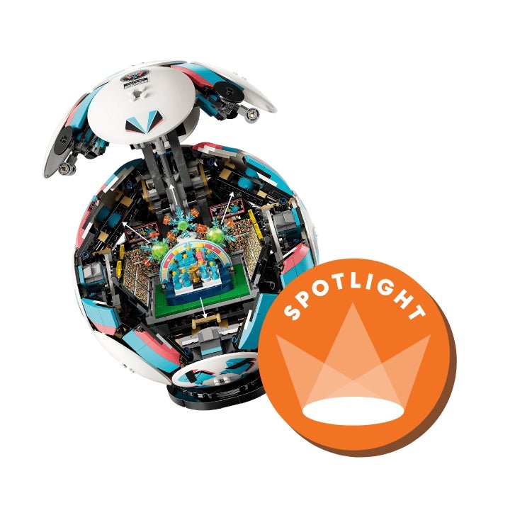 LEGO® Editions Soccer Ball Kids Building Toy 43019