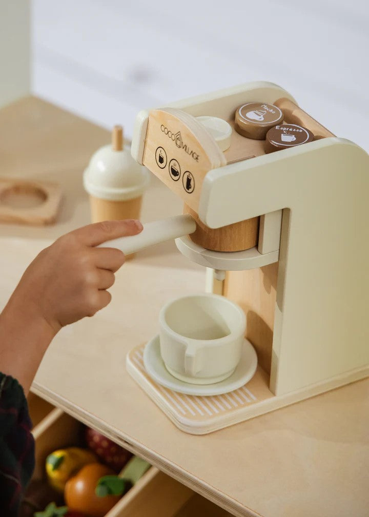 Coco Village Wooden Coffee Maker Set - Image 3