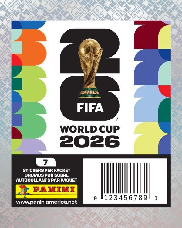 2026 Panini World Cup Soccer Sticker Pack