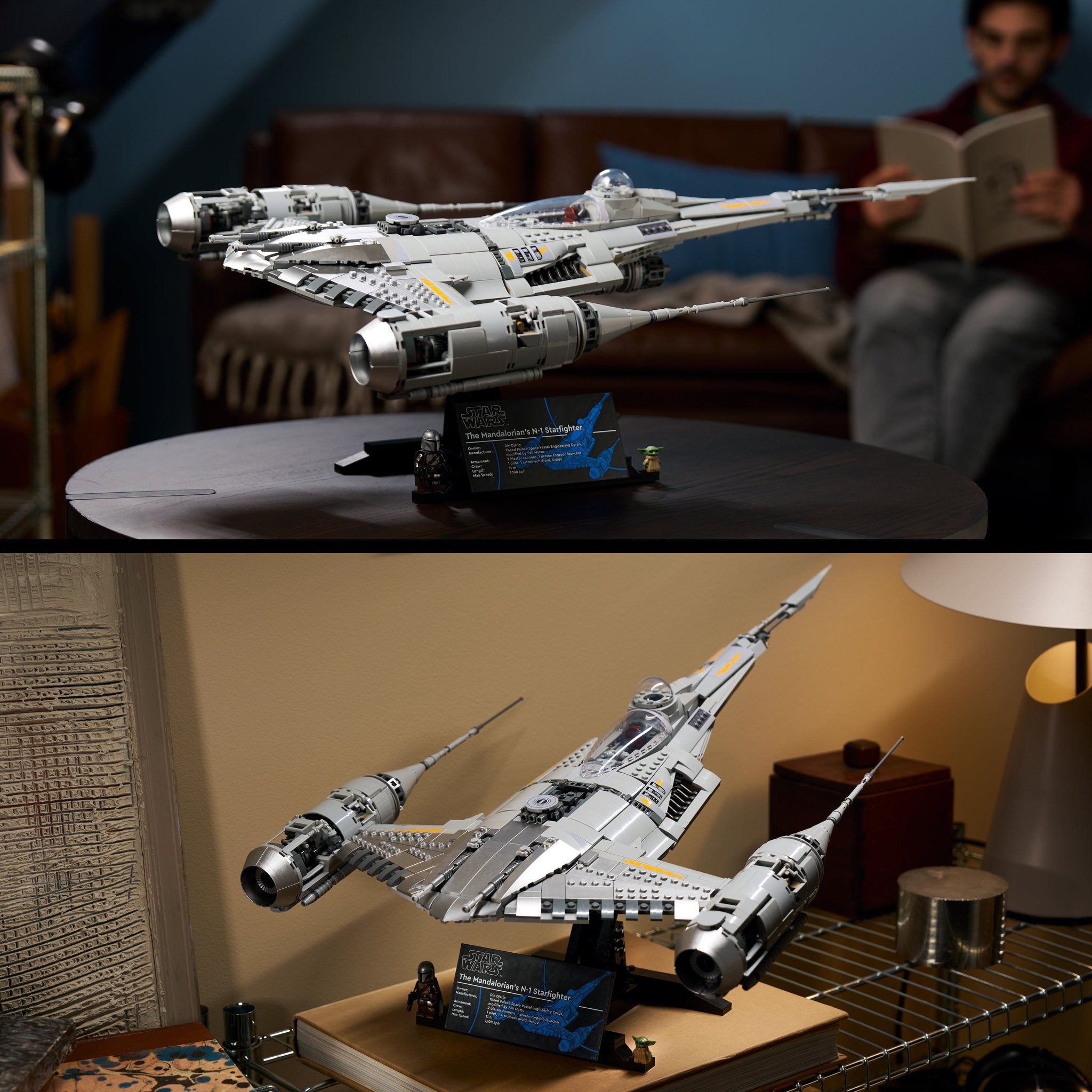 Hot LEGO® Star Wars The Mandalorian's N-1 Starfighter 75442 - Image 5