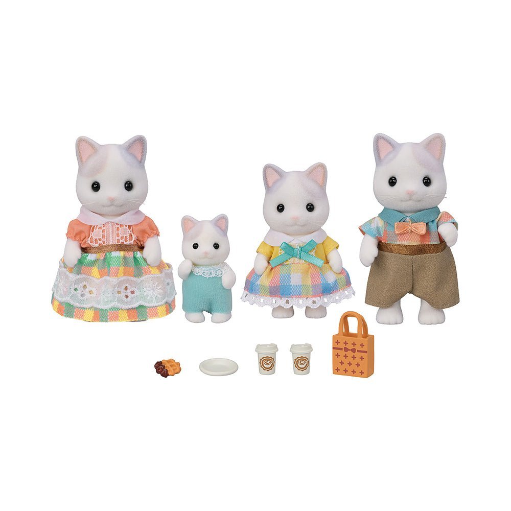 Calico Critters Latte Cat Family - Image 3