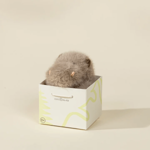 Exclusive Mini Gift Plush Toy Grey Hippopotamus