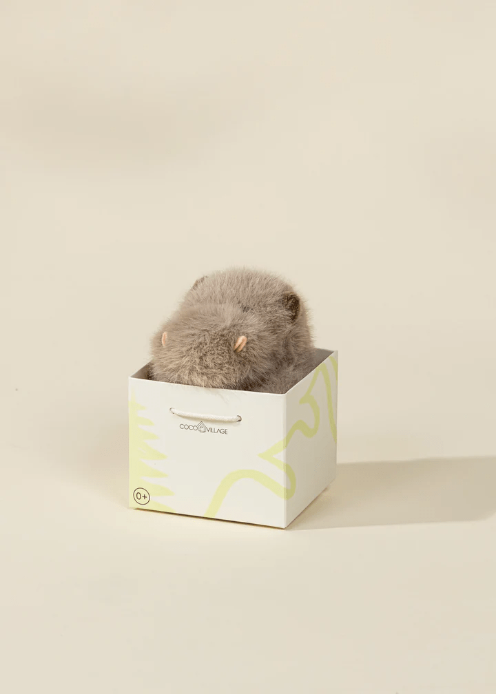 Exclusive Mini Gift Plush Toy Grey Hippopotamus