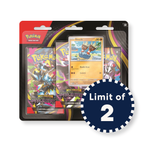 Pokemon Pokémon TCG: Mega Evolution PITCH BLACK Three-Booster Blister I Limit 2 per customer