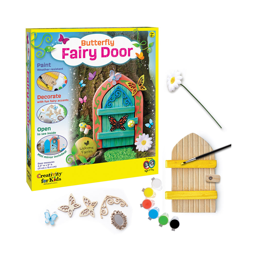 Premium Creativity for Kids Butterfly Fairy Door - Image 9