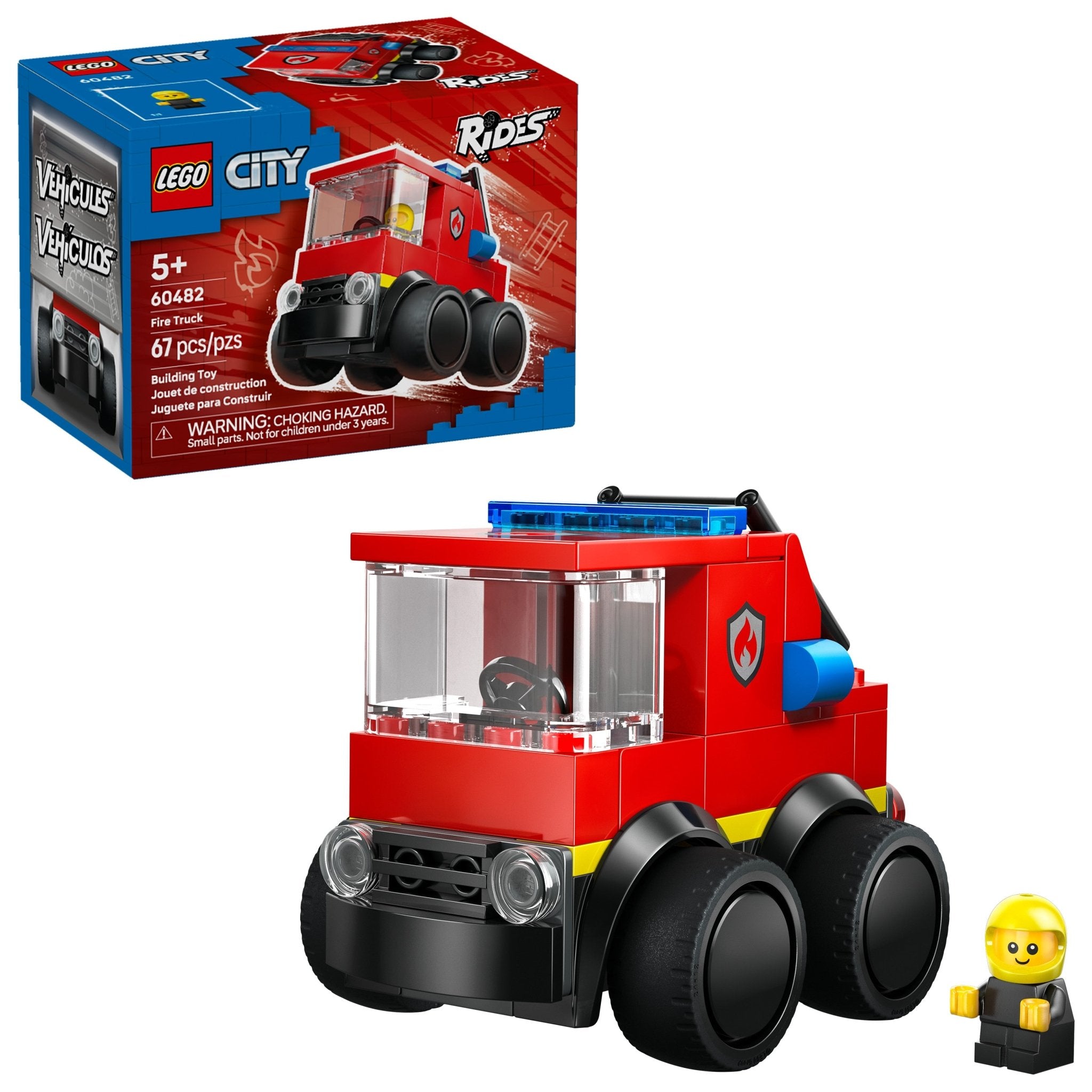 LEGO® City LEGO® Rides – Fire Truck 60482