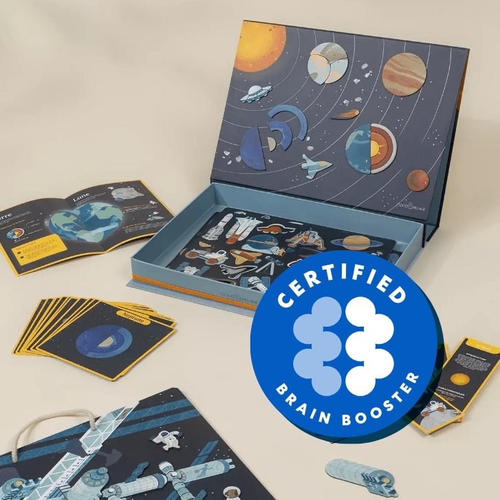 Coco Village Interactive & Magnetic Encyclopedia – Space Discovery (English Version)