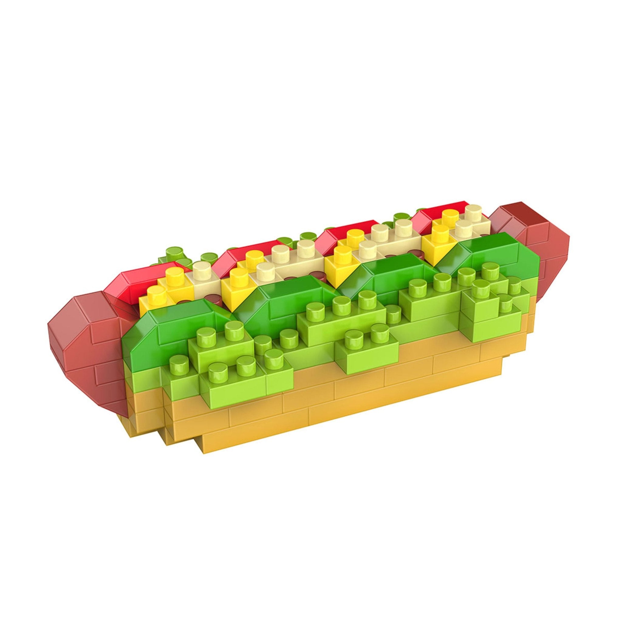 Made By Mastermind Toys MMT Mini Construction Blocks Set Food Assorted - Image 5