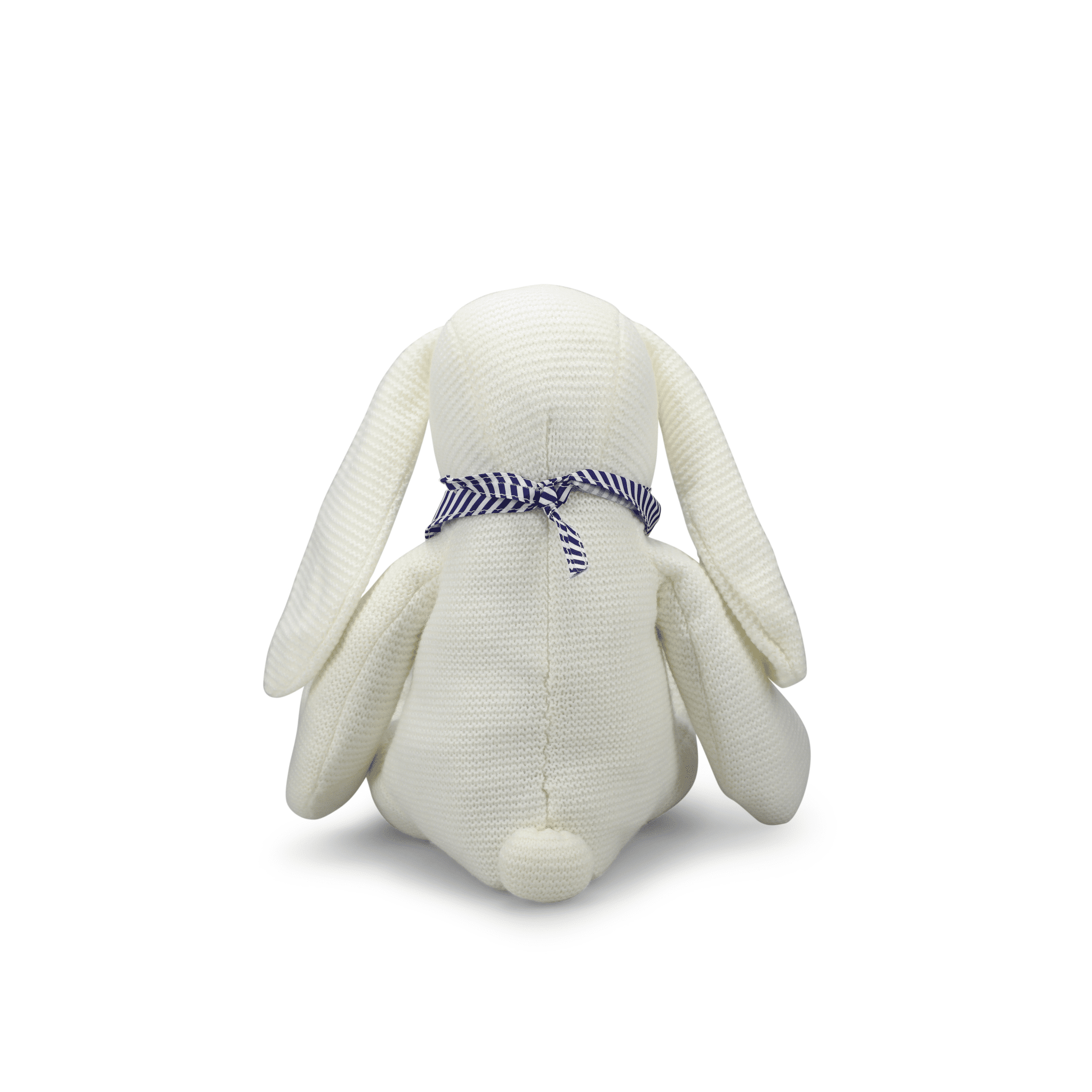 rise little earthling RLE 14" Cream Knit Bunny Plush - Image 2