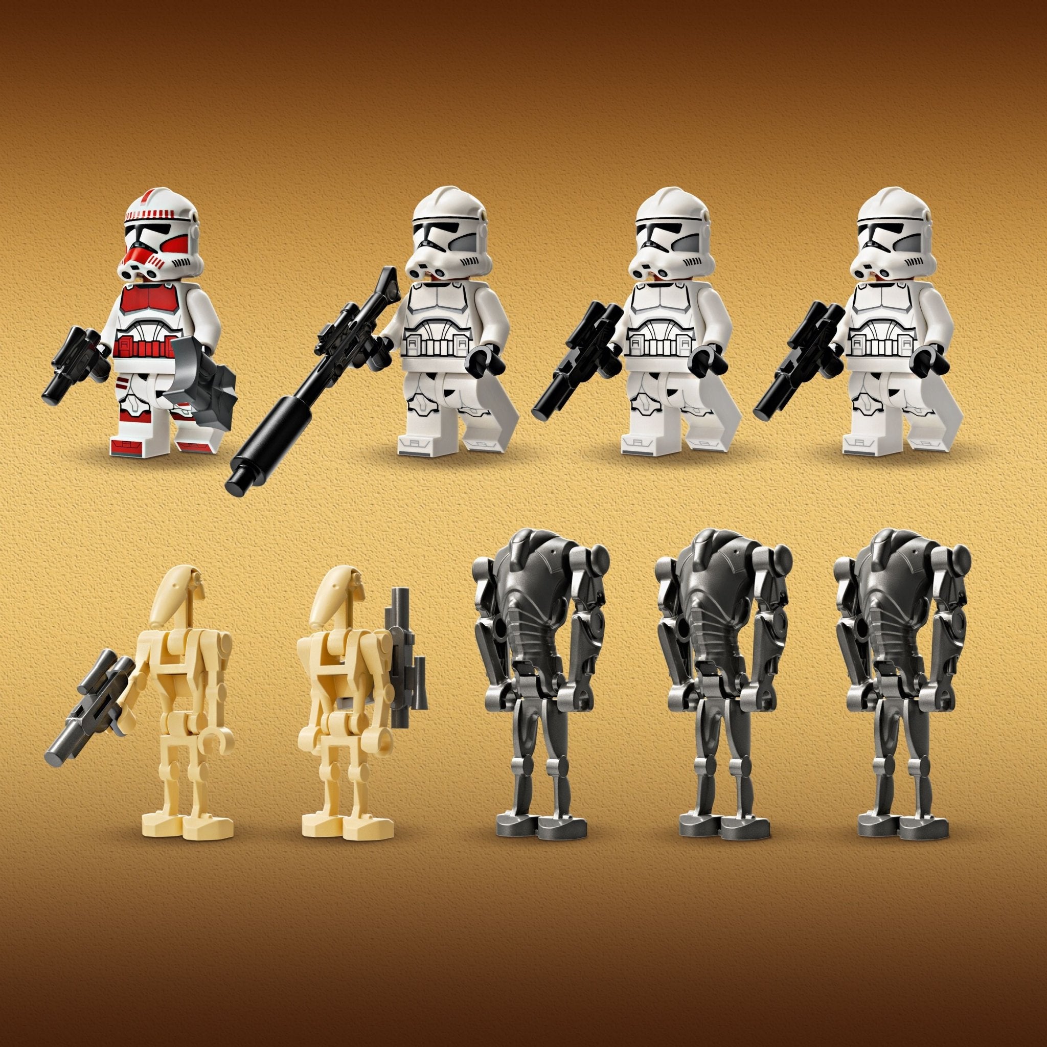 LEGO® Star Wars™ Clone Trooper™ & Battle Droid™ Battle Pack 75372 - Image 16