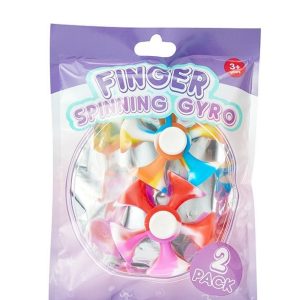MMT Finger Spinning Gryo 2-Pieces Orange & Red