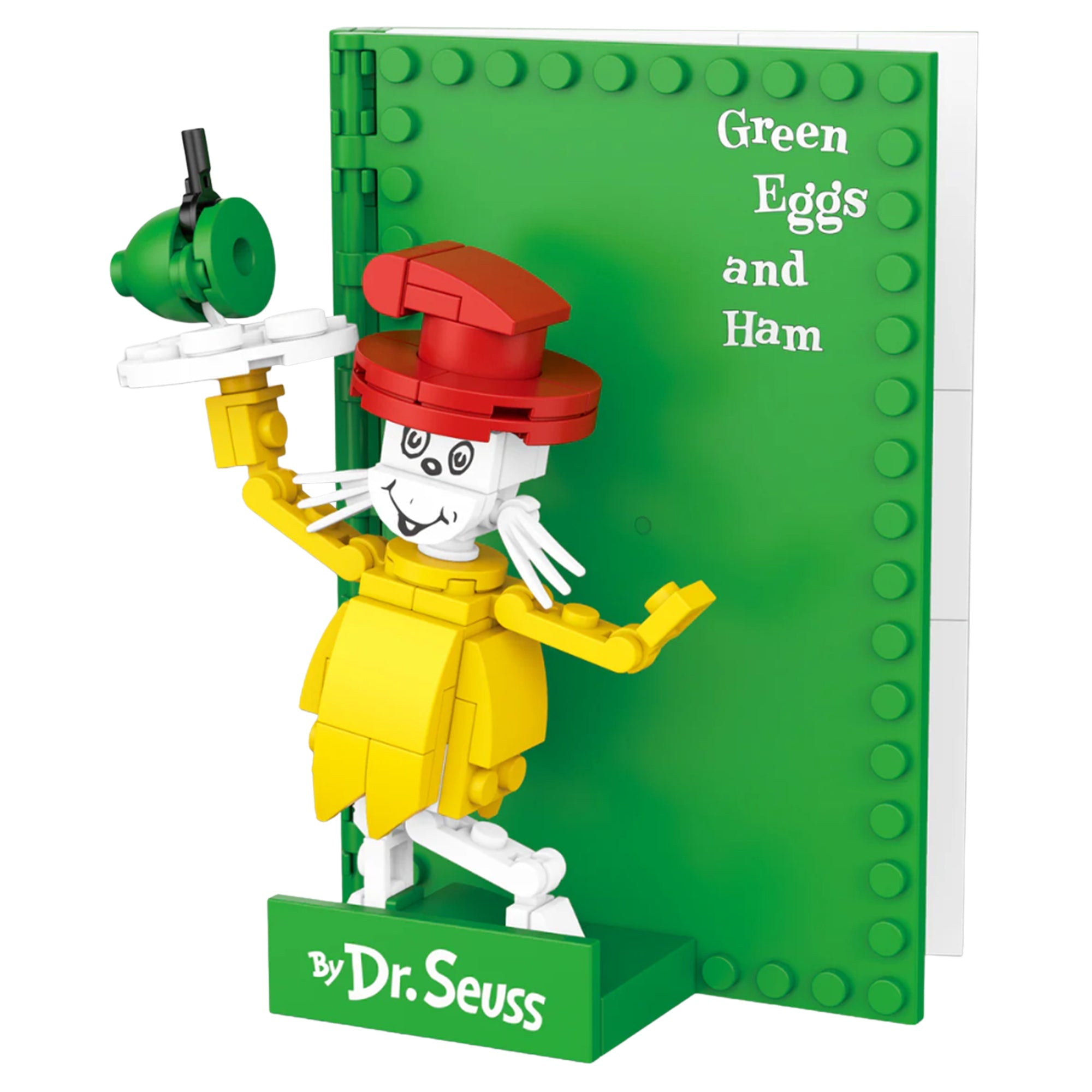 Brick Craft Dr. Suess Build-A-Books: Green Eggs and Ham - 107 Pieces - Image 2