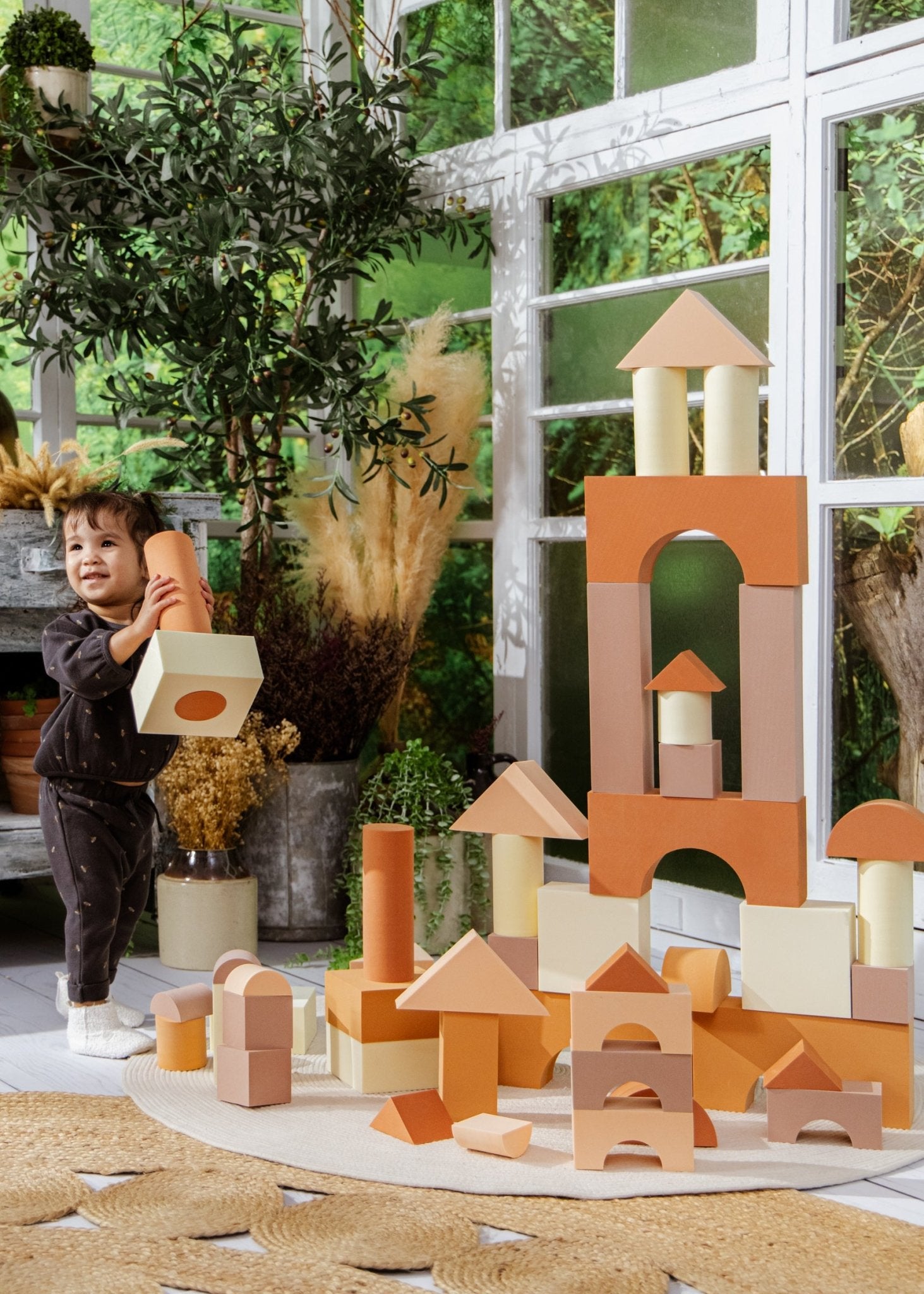 Coco Village EVA Foam Building Blocks Set - Large (48 pcs) - Image 9