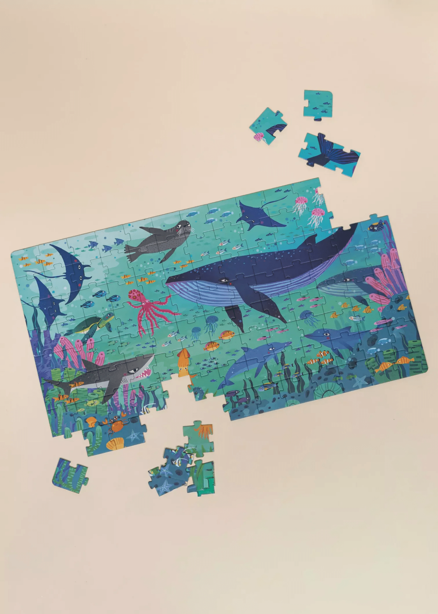 Hot Coco Village Carry-On Puzzle - Ocean Discovery - 104pcs - Image 3