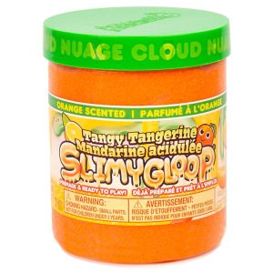 Slimygloop Tangy Tangerine Cloud Slime Jar