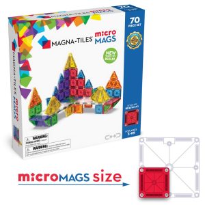 MAGNA-TILES® 70-Piece Deluxe Construction Set