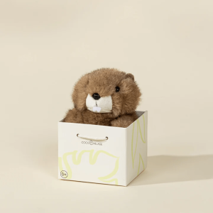Mini Gift Plush Toy Brown Otter