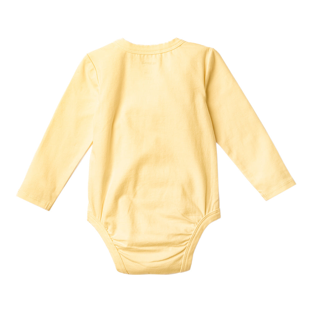 Ms.Rachel Long Sleeve Bodysuit - White/Blue / 12-18m - Image 8