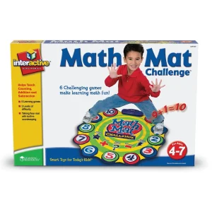 Learning Resources Math Mat Challenge Addition & Subtraction Game