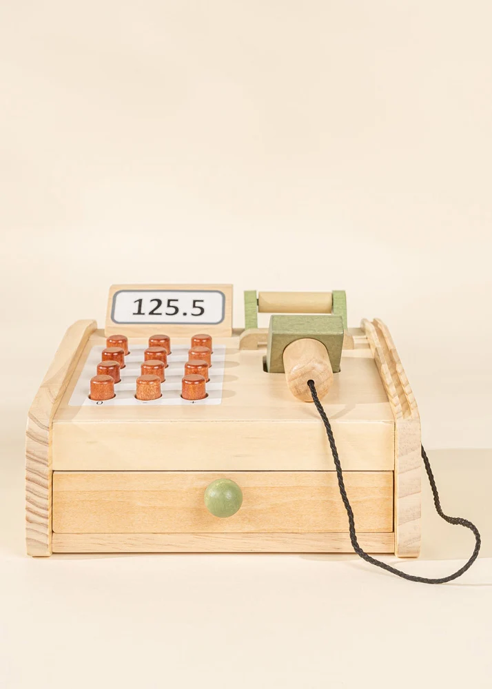 Coco Village Wooden Cash Register - Image 23