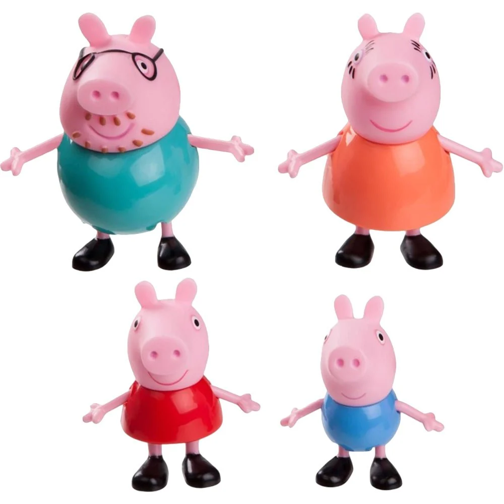 Peppa Pig 4 Pack - Peppa Pig & Family - Image 2