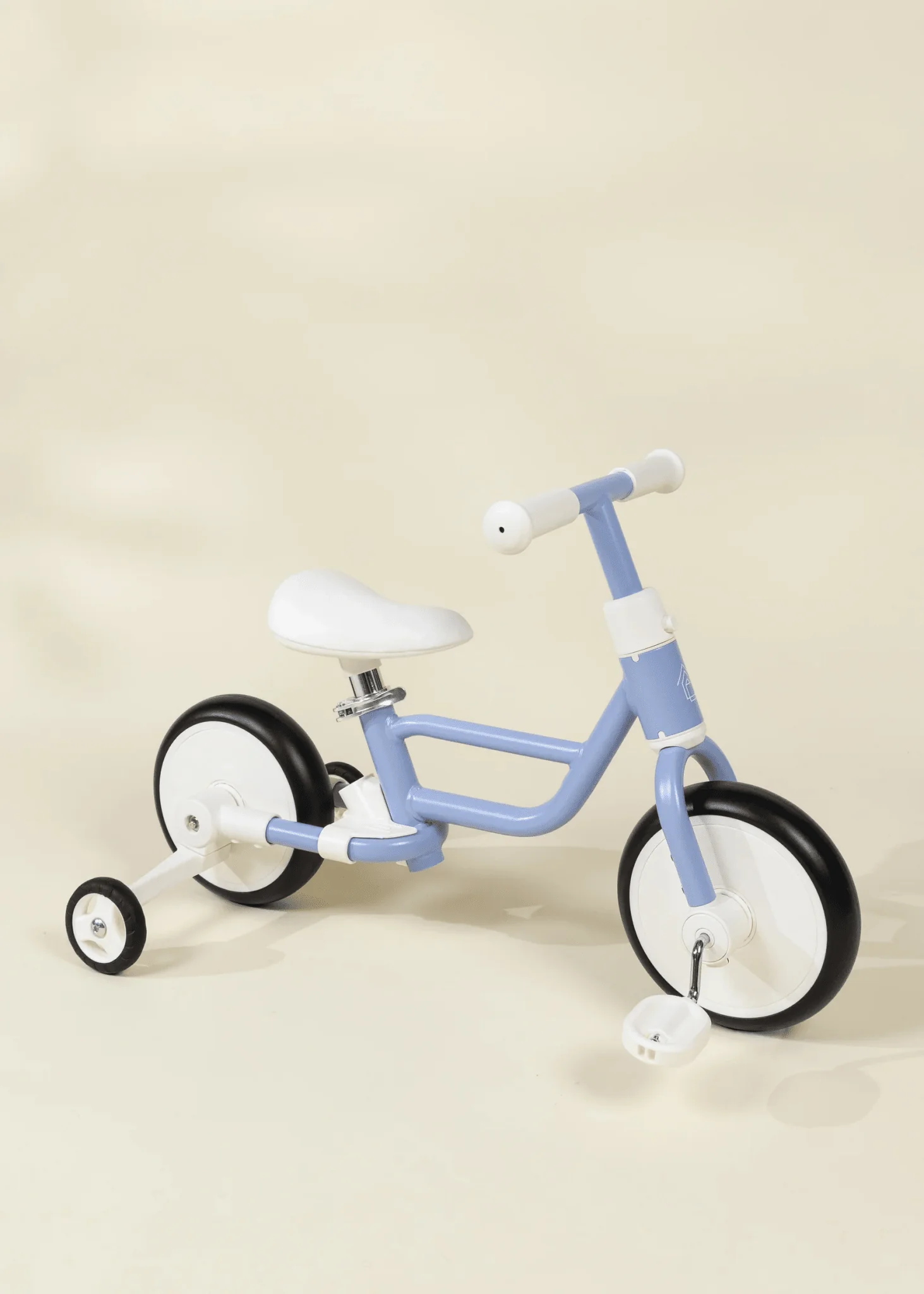 Coco Village 4-in-1 Tricycle with Push Handle & Training Wheels - Ocean
