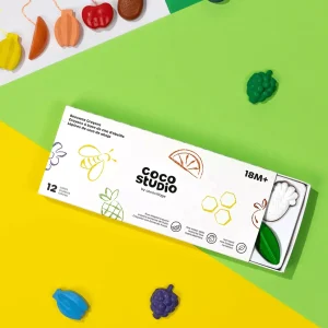 Coco Studio Beeswax Crayons Set - 12 colors