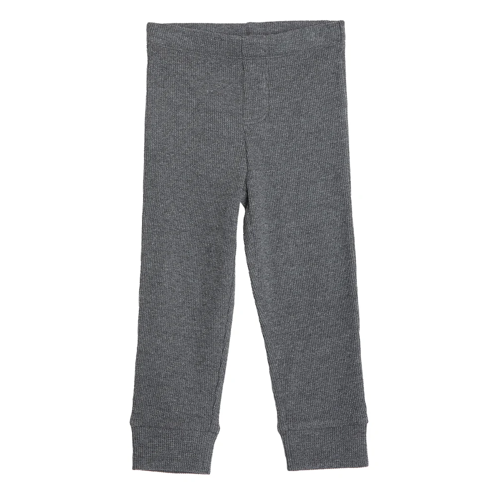 Exclusive Rise Little Earthling Waffle Legging - Navy / 3-4y - Image 3