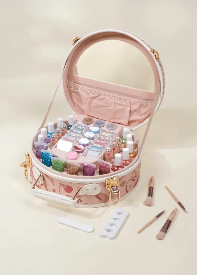Coco Village Premium Makeup Set & Vegan Leather Case - 50pcs
