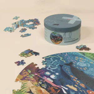 Coco Village Round Puzzle - Ocean Exploration - 150pcs