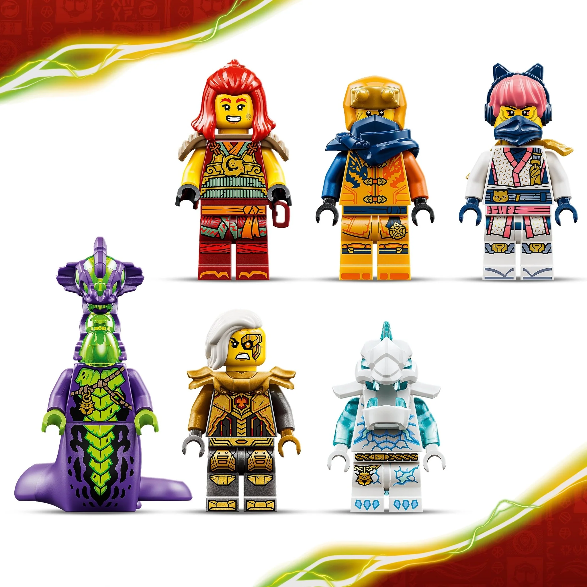LEGO® NINJAGO Wyldfyre's Transforming Dragon Mech 71868 - Image 6