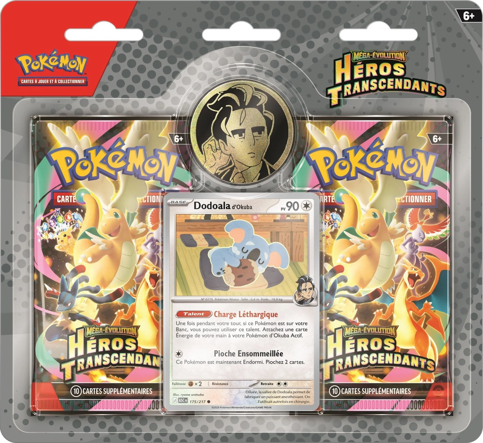 Pokémon TCG: Mega Evolution- Ascended Heroes Collection 2 Pack Blister - Image 2