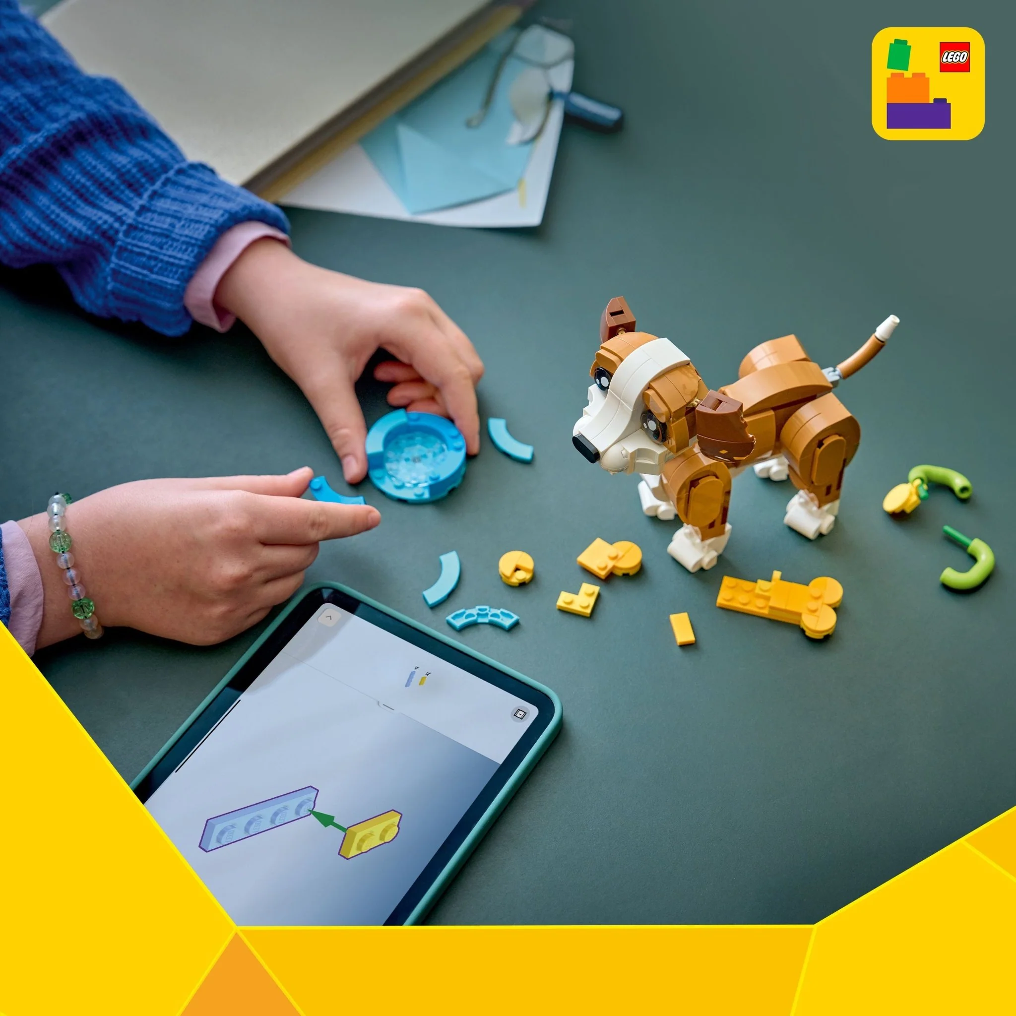 Hot LEGO® Cute Animals: Playful Puppy Dog 31382 - Image 6