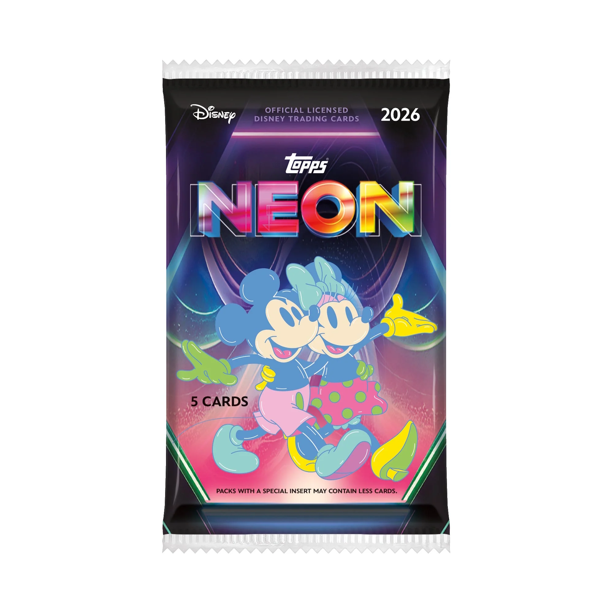 2026 TOPPS Disney Neon Value Box - Image 2