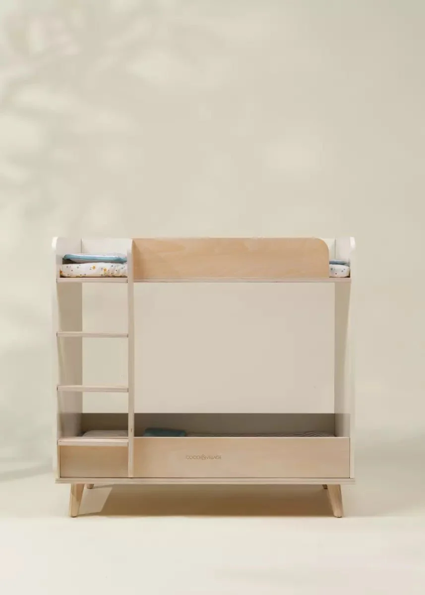 Coco Village Wooden Doll Bunk Bed - Image 5