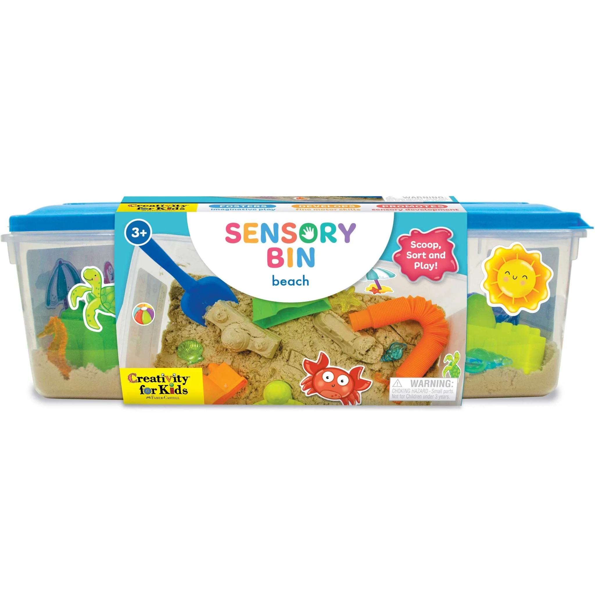 Creativity for Kids Sensory Bin Beach