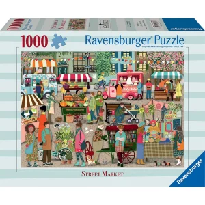 Street Market 1000 Pc Puzzle