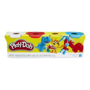 Hot Play-Doh 4 Colour Pack Assorted