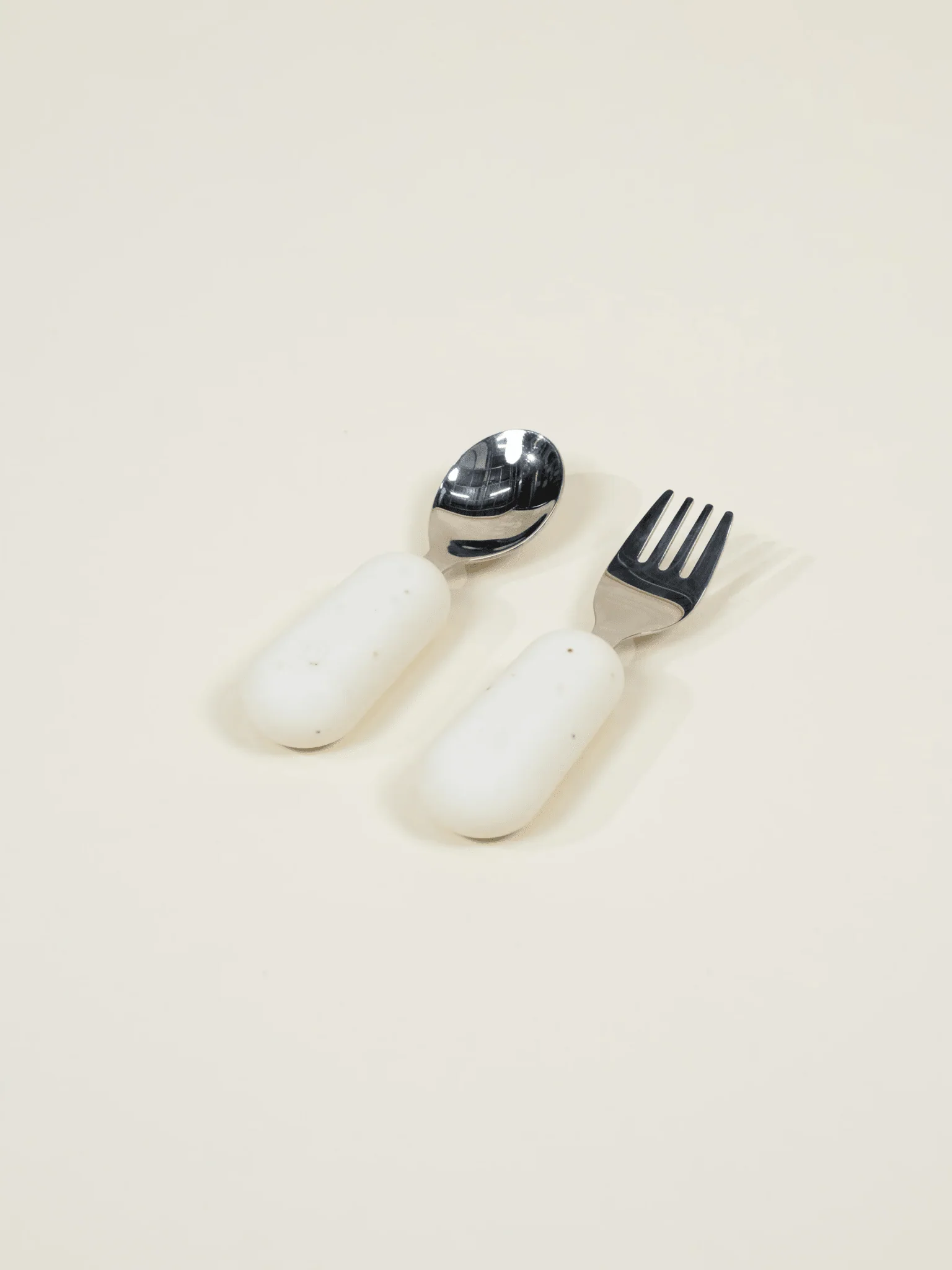 Coco Village Silicone Toddler Fork&Spoon Set–Pottery Collection
