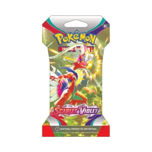 Exclusive Pokémon TCG: Scarlet & Violet Sleeved Booster