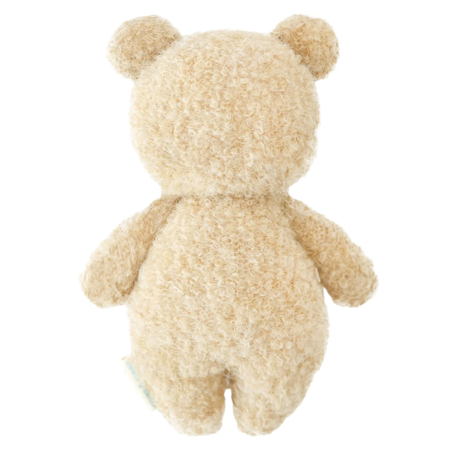 Cuddle + Kind Baby Bouclé Bear (Honey) Hand-Knit Doll - Image 2