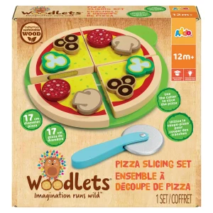Woodlets Pizza Slicing Set