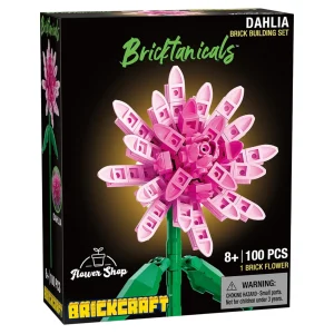 Bricktanicals Dahlia - 100 Piece Set