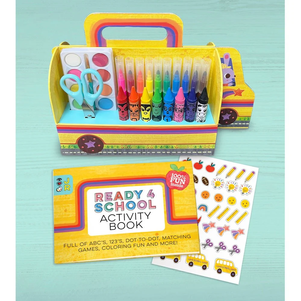 Bright Stripes iHeartArt Ready For School Art Set - Image 2